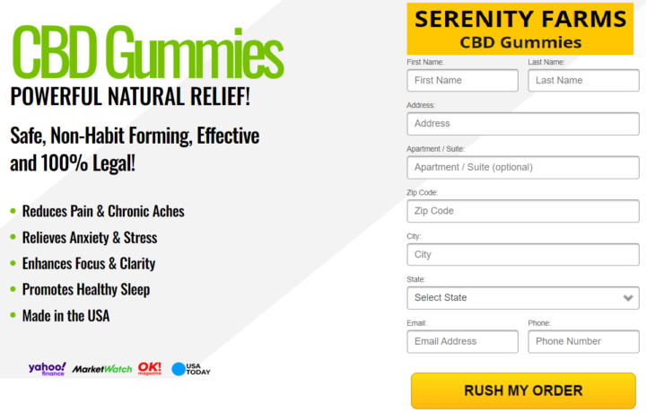 Serenity Farms CBD Gummies | Serenity Farms CBD® Official Site